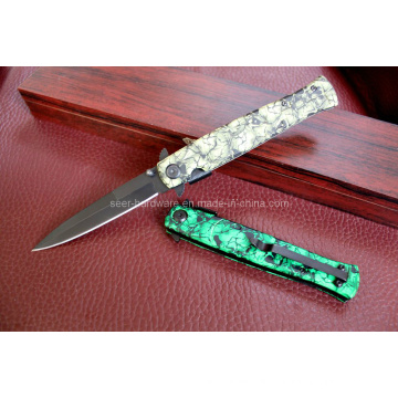 Aluminum Handle Camping Knife (SE-0533)